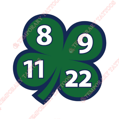 Swift Current Broncos Customize Temporary Tattoos Stickers NO.7555
